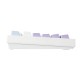 Ajazz геймърска механична клавиатура Wireless Gaming Mechanical Keyboard AK820 PRO - Gift Switch [Linear] (English US), Purple, White, Blue