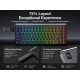 Aula геймърска механична клавиатура Wireless Gaming Mechanical Keyboard HERO 75 HE - Stormrise Magnetic Switch [Linear] (English US), Black