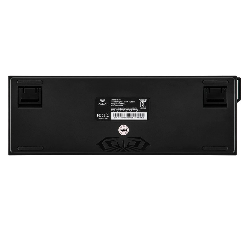 Aula геймърска механична клавиатура Wireless Gaming Mechanical Keyboard MINI 60 HE PRO 8K  - Stormrise Magnetic Switch [Linear] (English US), Black