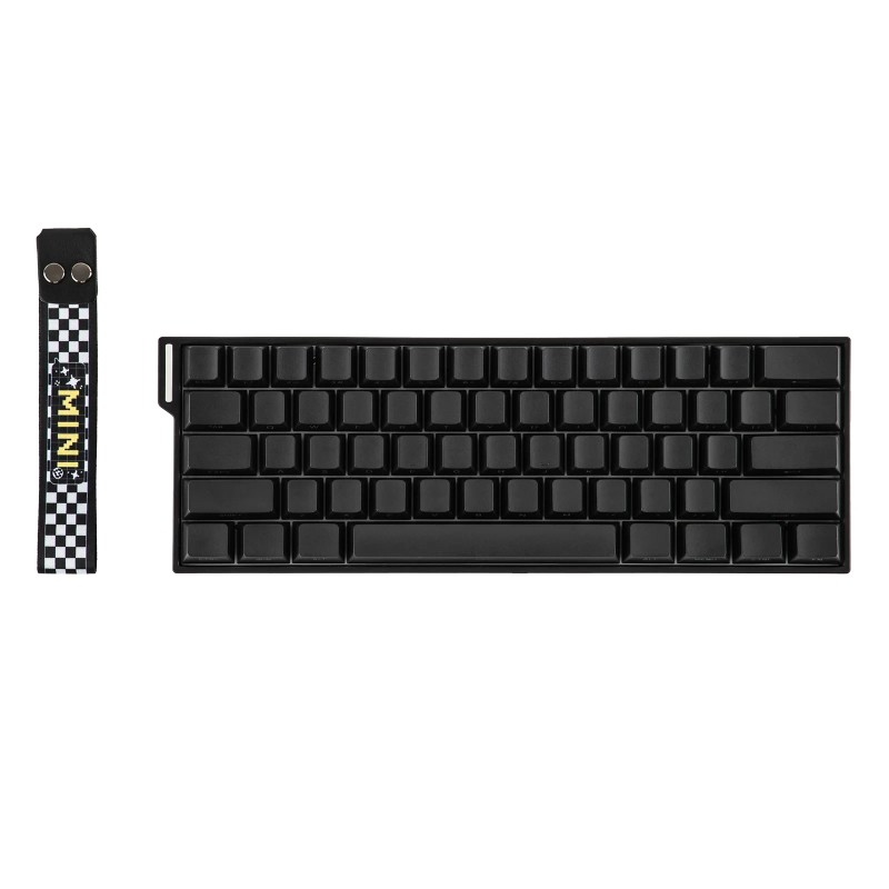 Aula геймърска механична клавиатура Wireless Gaming Mechanical Keyboard MINI 60 HE PRO 8K  - Stormrise Magnetic Switch [Linear] (English US), Black