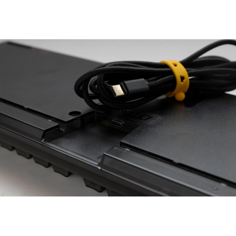 Ducky професионална геймърска механична клавиатура Professional Gaming Mechanical Keyboard One 3 Aura Black - Cherry MX RGB Brown Switches [Tactile]