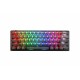 Ducky професионална геймърска механична клавиатура Professional Gaming Mechanical Keyboard One 3 Mini Aura Black - Cherry MX RGB Brown [Tactile]