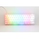 Ducky професионална геймърска механична клавиатура Professional Gaming Mechanical Keyboard One 3 Mini Aura White -  Cherry MX RGB Brown [Tactile]