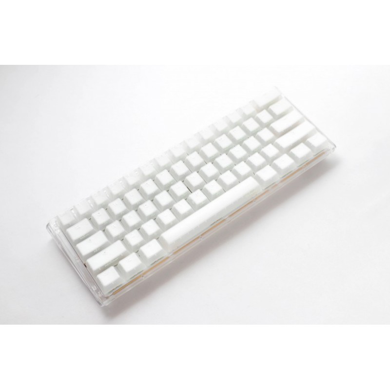 Ducky професионална геймърска механична клавиатура Professional Gaming Mechanical Keyboard One 3 Mini Aura White -  Cherry MX RGB Brown [Tactile]