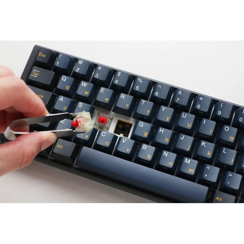 Ducky професионална геймърска механична клавиатура Professional Gaming Mechanical Keyboard One 3 Pro Mini Nazca Line - 8K, Cherry MX2A RGB Brown [Tactile]