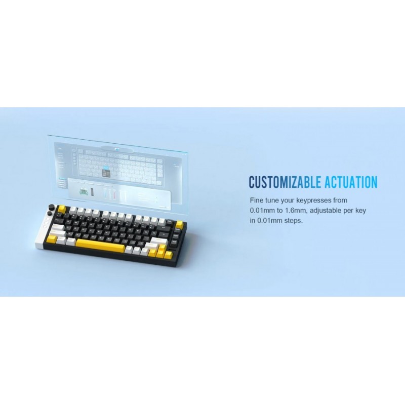 Lamzu професионална геймърска механична клавиатура Professional Gaming Mechanical Keyboard JET 75