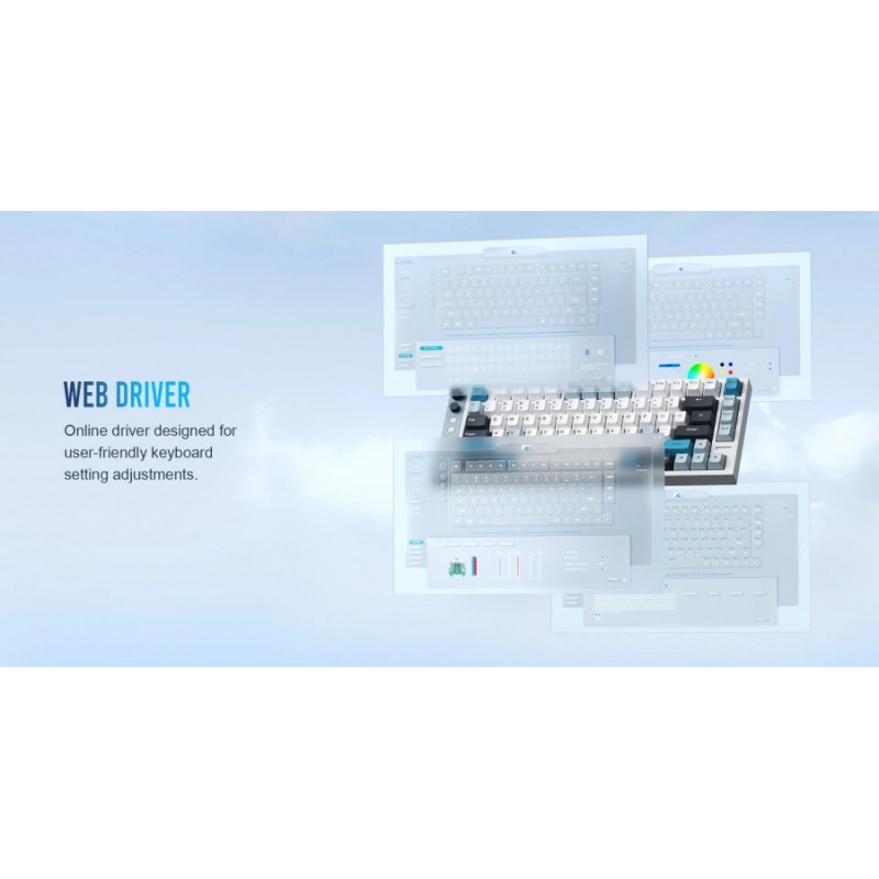 Lamzu професионална геймърска механична клавиатура Professional Gaming Mechanical Keyboard JET 75