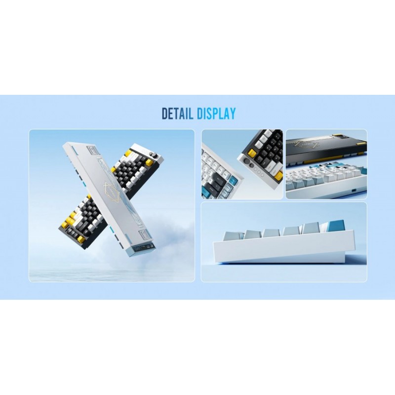 Lamzu професионална геймърска механична клавиатура Professional Gaming Mechanical Keyboard JET 75