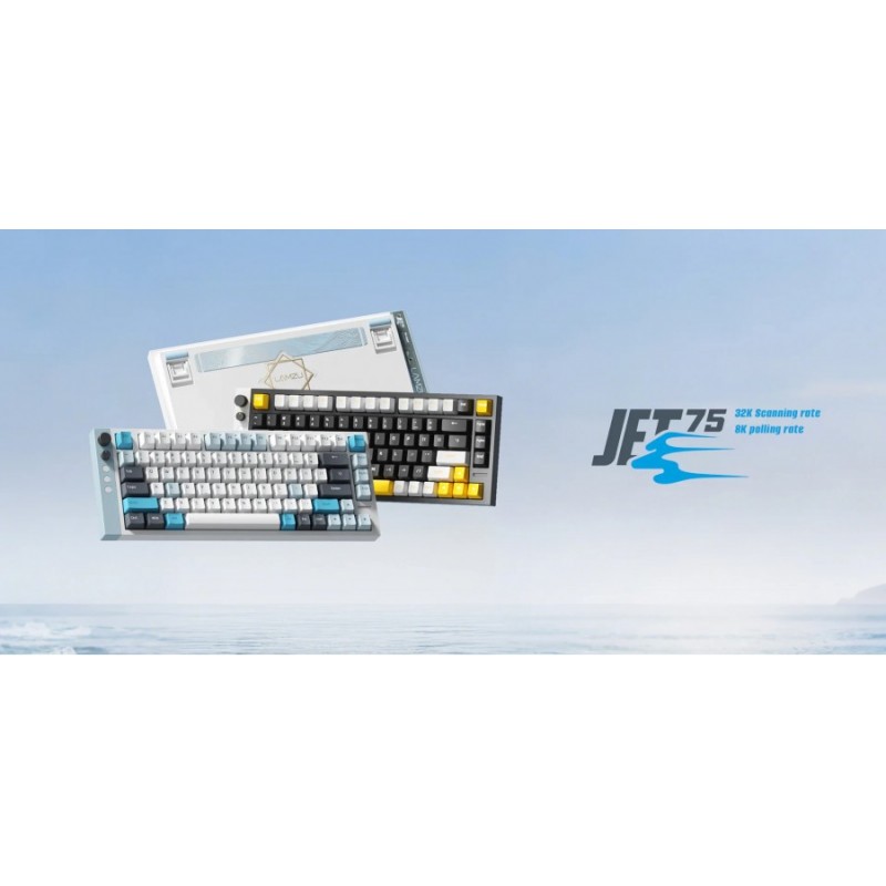 Lamzu професионална геймърска механична клавиатура Professional Gaming Mechanical Keyboard JET 75