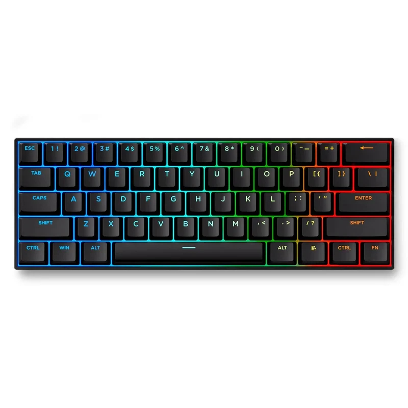 MCHOSE геймърска механична клавиатура Gaming Mechanical Keyboard Ace 60 Pro - 8K, KTEK Magnetic Switch [Linear] (English US), Black