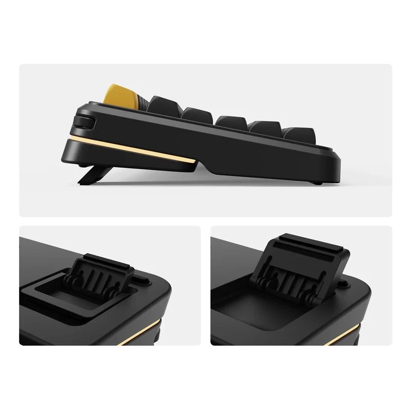 MCHOSE геймърска механична клавиатура Wireless Gaming Mechanical Keyboard MC-K99 V3 - Icy Creamsicle Switch [Linear] (English US), Glacier Gradient