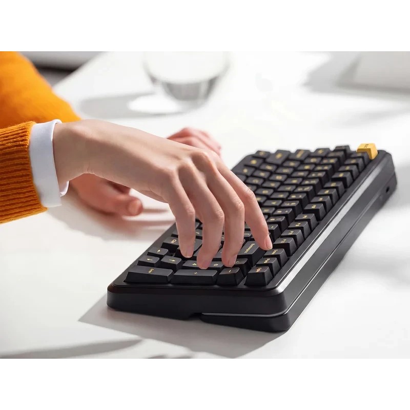 MCHOSE геймърска механична клавиатура Wireless Gaming Mechanical Keyboard MC-K99 V3 - Icy Creamsicle Switch [Linear] (English US), Glacier Gradient