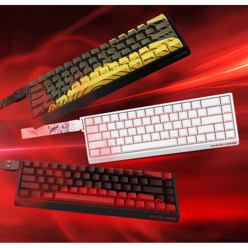 Madlions професионална геймърска механична клавиатура Professional Gaming Mechanical Keyboard MAD