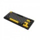 Marvo безжична механична геймърска клавиатура Wireless Gaming Mechanical keyboard Mega 80W - KG958W -