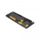 Marvo безжична механична геймърска клавиатура Wireless Gaming Mechanical keyboard Titan 98 - KG986W Black - Banana Crystal [Linear]