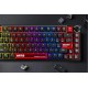Marvo геймърска механична клавиатура Gaming Mechanical Keyboard Arma 82 KG936 - 1K, TNT Peach Switches [Linear], (English US)