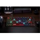 Marvo геймърска механична клавиатура Gaming Mechanical Keyboard Arma 82 KG936 - 1K, TNT Peach Switches [Linear], (English US)
