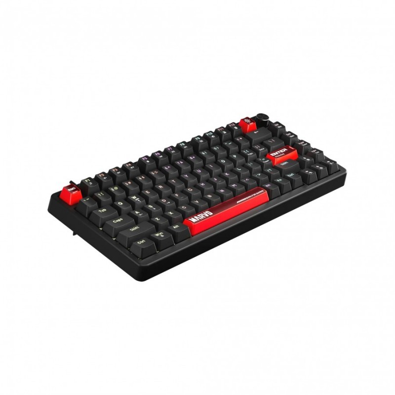 Marvo геймърска механична клавиатура Gaming Mechanical Keyboard Arma 82 KG936 - 1K, TNT Peach Switches [Linear], (English US)
