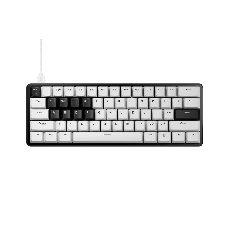 Pulsar професионална геймърска механична клавиатура Professional Gaming Mechanical Keyboard PCMK 3 HE 60 ANSI Black - 8K, Gateron Magnetic Switches [Linear]