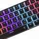 White Shark геймърска механична клавиатура Gaming Mechanical Keyboard SHINOBI 2 - Blue Switches (English US), Black