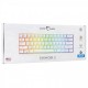 White Shark геймърска механична клавиатура Gaming Mechanical Keyboard SHINOBI 2 - YUSYA 5P Blue Switches (English US), White