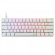 White Shark геймърска механична клавиатура Gaming Mechanical Keyboard SHINOBI 2 - YUSYA 5P Red Switches (English US), White