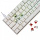 White Shark геймърска механична клавиатура Gaming Mechanical Keyboard SHINOBI 2 - YUSYA 5P Red Switches (English US), White