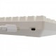 White Shark геймърска механична клавиатура Gaming Mechanical Keyboard SHINOBI 2 - YUSYA 5P Red Switches (English US), White