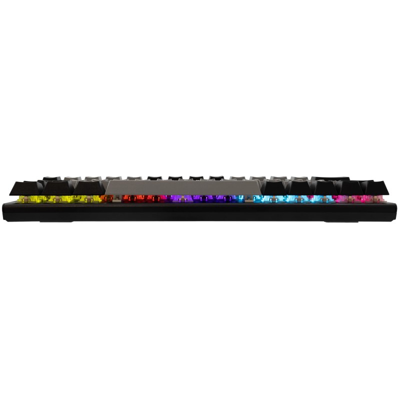 White Shark геймърска механична клавиатура Gaming Mechanical Keyboard WAKIZASHI 2 - Blue Switches (English US), Gray, Black