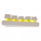 White Shark геймърска механична клавиатура Gaming Mechanical Keyboard WAKIZASHI 2 - Blue Switches (English US), White