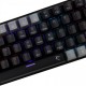 White Shark геймърска механична клавиатура Gaming Mechanical Keyboard WAKIZASHI 2 - Red Switches (English US), Black, Gray