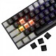 White Shark геймърска механична клавиатура Gaming Mechanical Keyboard WAKIZASHI 2 - Red Switches (English US), Black, Gray