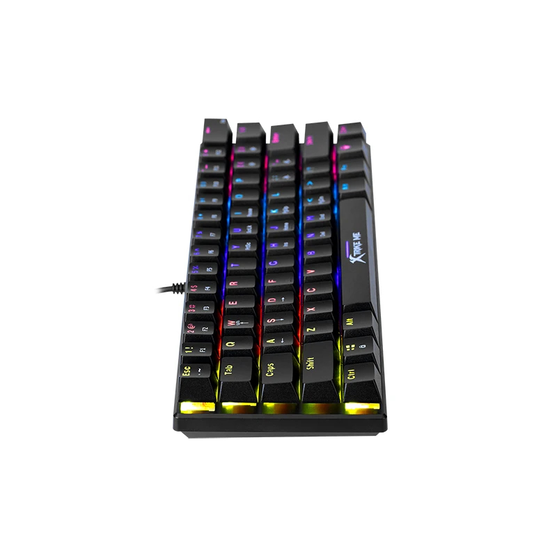 Xtrike ME геймърска механична клавиатура Gaming Mechanical keyboard 61 keys TKL - GK-916 - (English US)