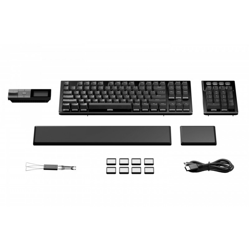 be quiet! професионална геймърска механична клавиатура Professional Gaming Mechanical Keyboard DARK MOUNT - be quiet! Silent Switches [Linear]