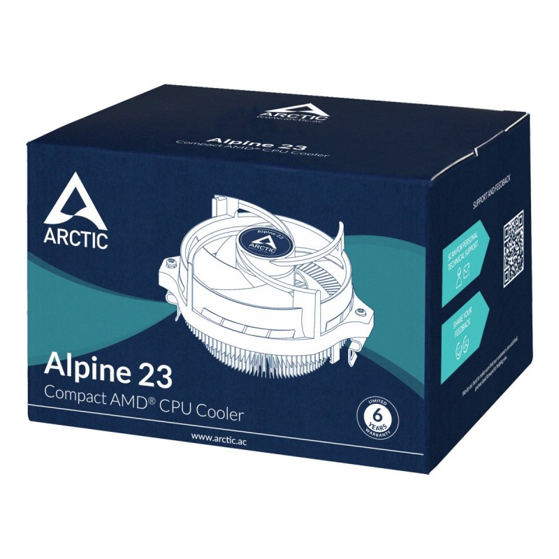Arctic охладител за процесор CPU Cooler Alpine 23 - AM4-ACALP00035A