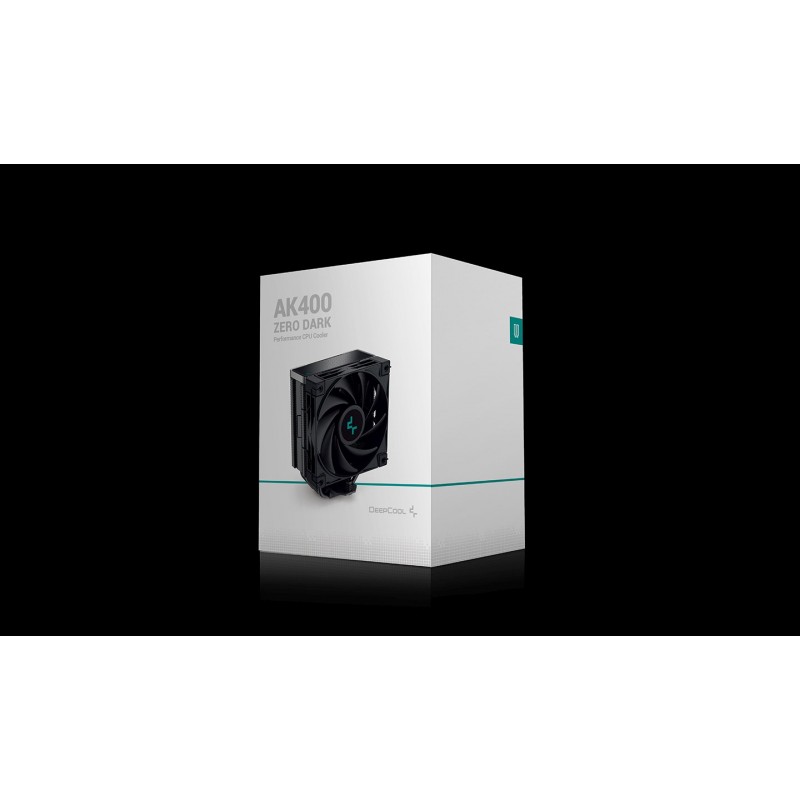 DeepCool охладител CPU Cooler AK400 Zero Dark - LGA1700/AM5, R-AK400-BKNNMN-G-2