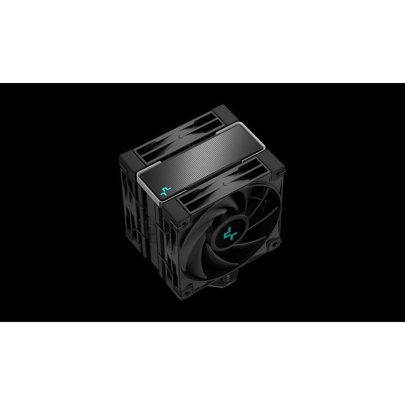 DeepCool охладител CPU Cooler AK400 Zero Dark Plus - Dual-Fan - LGA1700/AM5, R-AK400-BKNNMD-G-1