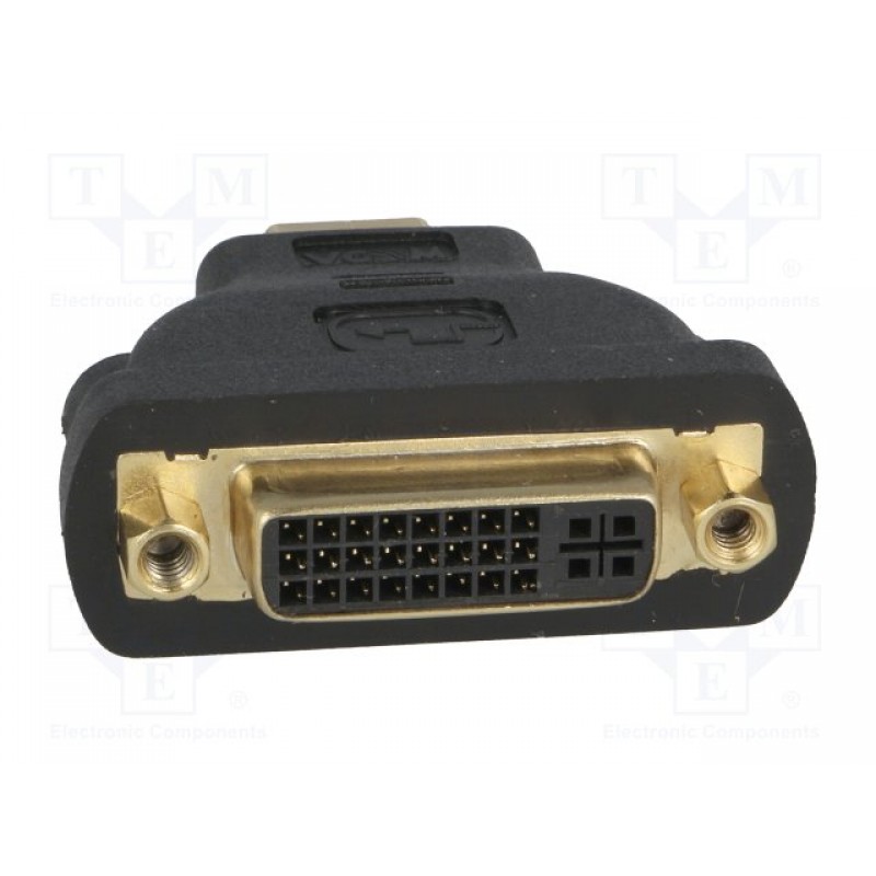 VCom Адаптер Adapter HDMI M/DVI-D F 24+1 - CA311-CA311