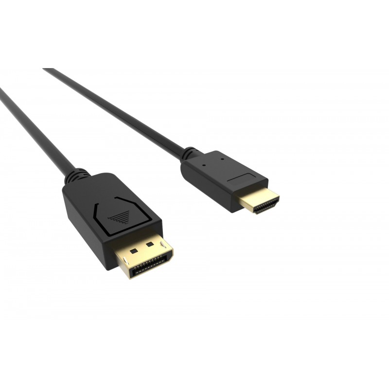 VCom Кабел Display Port M / HDMI M - 4K 60Hz - CG609-1.8m-CG609-1.8m