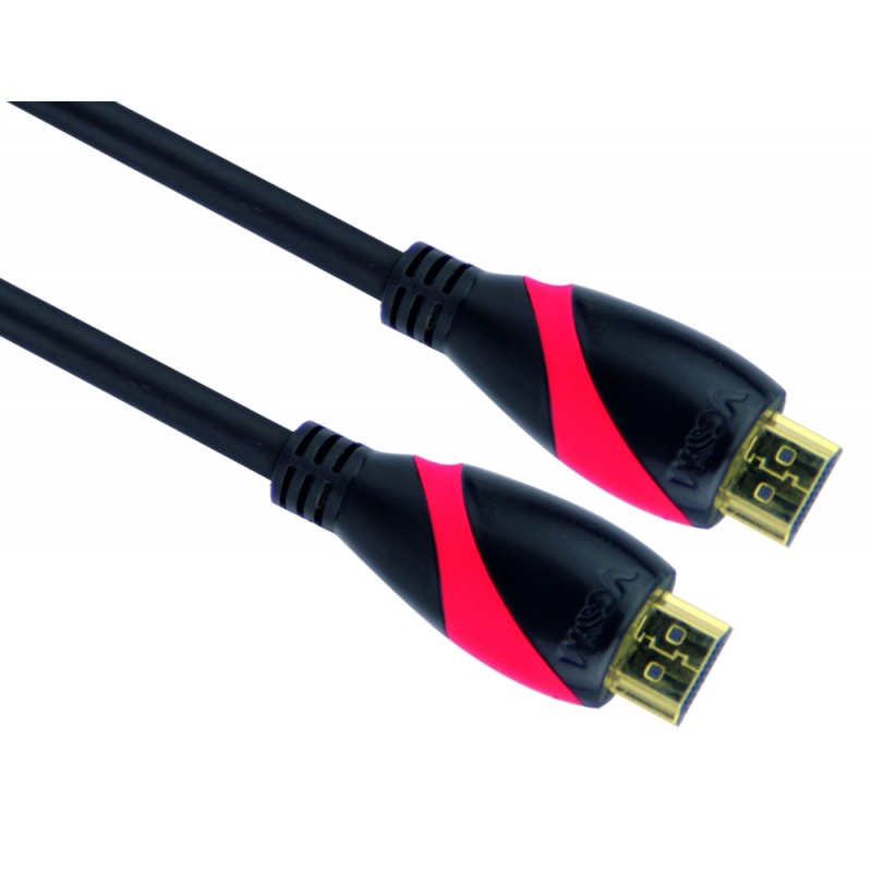 VCom Кабел HDMI M / M Ultra HD 4k2k Gold v1.4 ethernet 3D - CG525-30m-CG525-30m