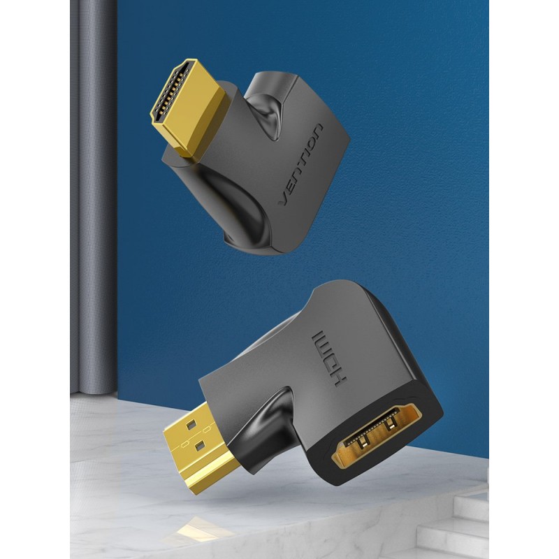 Vention Адаптер Adapter HDMI Vertical Flat 270 Degree M/F - AIQB0, AIQB0