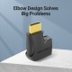Vention Адаптер Adapter HDMI Vertical Flat 270 Degree M/F - AIQB0, AIQB0