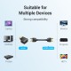 Vention Адаптер Adapter HDMI Vertical Flat 270 Degree M/F - AIQB0, AIQB0