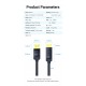 Vention Cable DisplayPort to HDMI 1.5m - 4K, Gold Plated - HAGBG, HAGBG