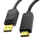 Vention Cable DisplayPort to HDMI 1.5m - 4K, Gold Plated - HAGBG, HAGBG