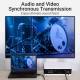Vention Кабел HDMI Right Angle 90 Degree v2.0 M / M 4K/60Hz Gold - 2M Black - AARBH, AARBH