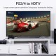Vention Кабел HDMI Right Angle 90 Degree v2.0 M / M 4K/60Hz Gold - 2M Black - AARBH, AARBH
