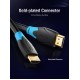 Vention Кабел HDMI v2.0 M / M 4K/60Hz Gold - 1.5M Black - AACBG, AACBG