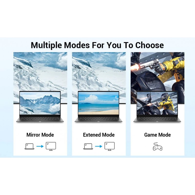 Vention кабел Cable HDMI 2.1 - 1.5m - 8K/60Hz Black - AANBG, AANBG