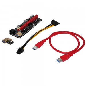 Makki Екстендер Mining Riser PCI Express 1x to 16x - 270uf - MAKKI-SR139-270